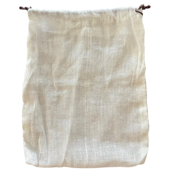 COACH DRAWSTRING DUST BAG COVER 6 1/2"x 5" SMALL FOR ACCESSORIES - Picture 2 of 3